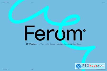 Ferom Typeface