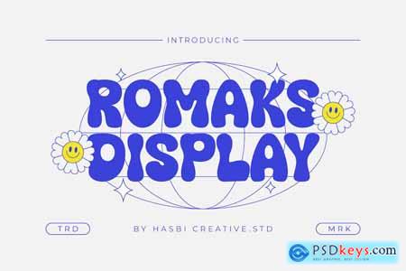 Romaks - Display Font