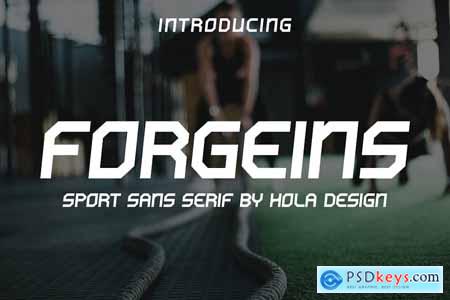 Forgeins Sport Sans Serif