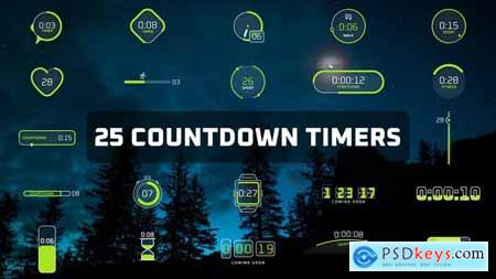 Countdown Timers with Progress Bar 53102495