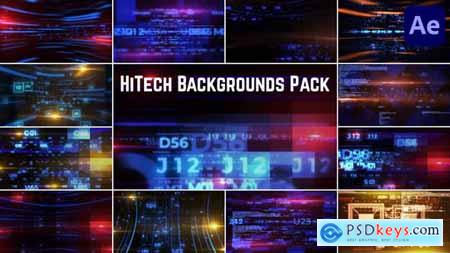 HiTech Backgrounds Pack for After Effects 53099212