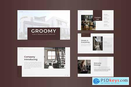 Groomy - Powerpoint Template