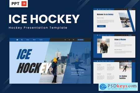 Ice Hockey - Hockey Powerpoint Templates