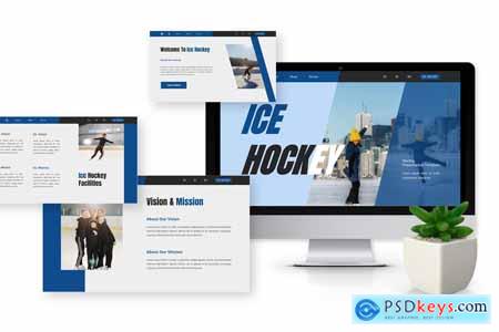 Ice Hockey - Hockey Powerpoint Templates