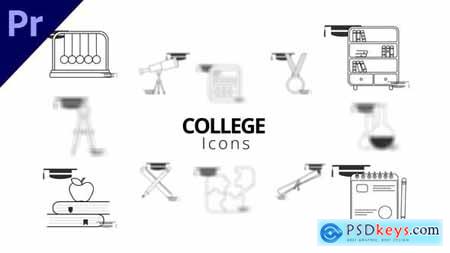College Icons 53182166