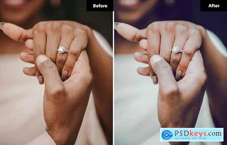 6 Soft Pastels Wedding Lightroom Presets