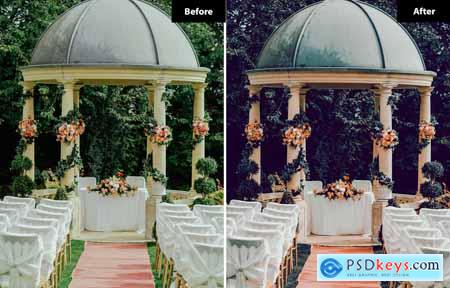 6 Classic Charm Wedding Lightroom and Photoshop Pr