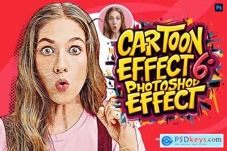 Cartoon Effect 6 Photoshop Action