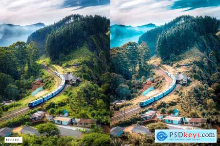 Drone Photoshop Actions