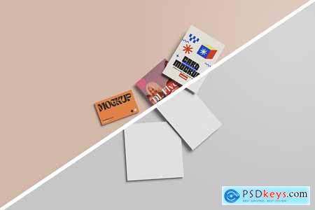 Pop Style Stationery Mockup