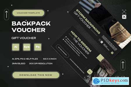Backpack Voucher - Gift Voucher