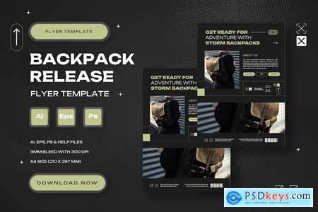 Backpack Release - Flyer Template
