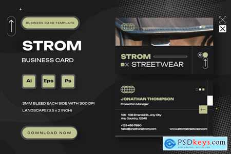 Strom - Business Card