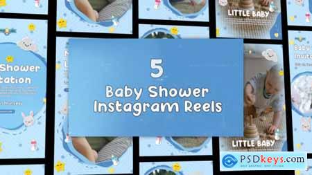 Baby Shower Instagram Pack 53217696