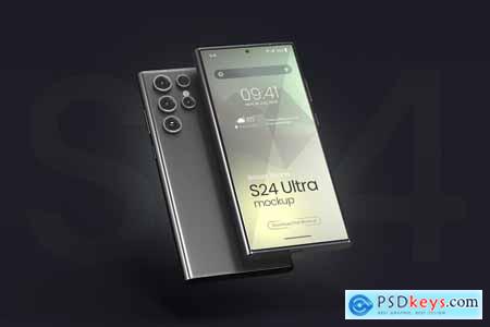 Samsung Galaxy S24 Ultra Mockup