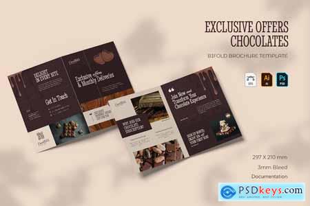 Exclusive Chocolate Offers - Bifold Brochure