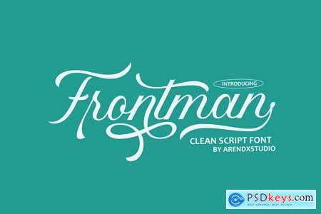 Frontman - Clean Script Font