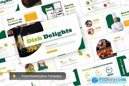 Dish Delight Food Google Slides