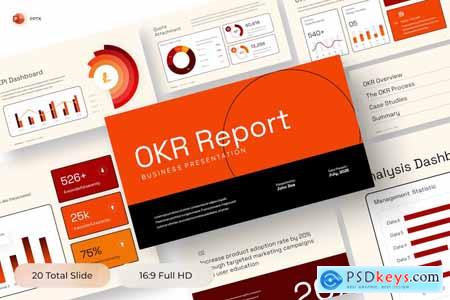 OKR Report PowerPoint