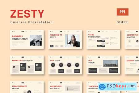 Business Presentation - Zesty