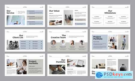 Business Project PowerPoint Presentation Template 9U23459