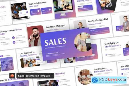 Sales Report PowerPoint Presentation