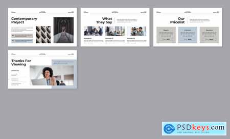 Business Project PowerPoint Presentation Template 9U23459