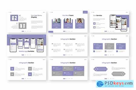 Finance Apps - Mobile App Powerpoint Templates