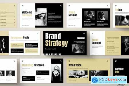 Brand Strategy PowerPoint Presentation Template