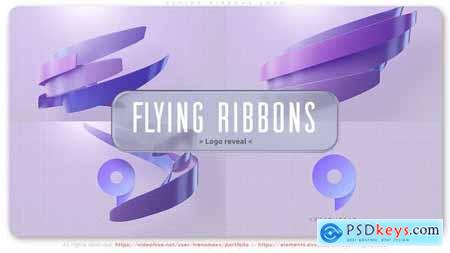 Flying Ribbons Logo 53307207