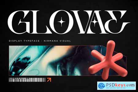 Glovae Modern - Logo Font