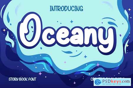 Oceany - Story Books Font