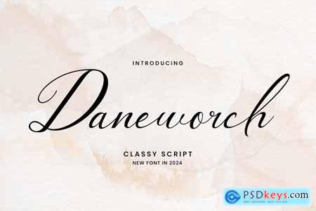 Daneworch Classy Sript Font