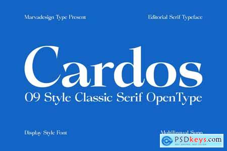 Cardos - Classic Family Serif