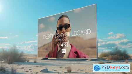 Desert Sky Billboard Mockups for Premiere Pro 52513282