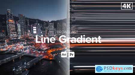 Broadcast Line Gradient 47330442