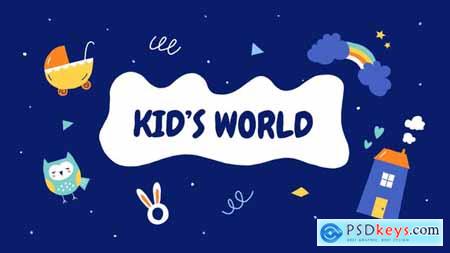 Kid's World Opener Premiere Pro 53217960