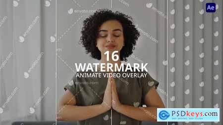 Animate Watermark Video Overlay 53294544