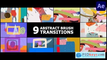 Abstract Brush Transitions After Effects 53312829