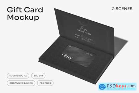 Gift Card Mockup