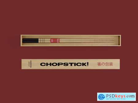 Chopstick Mockup