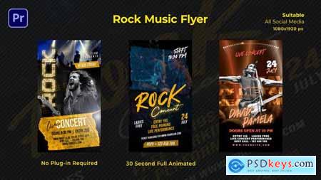 Rock Music Flyer Instagram Stories 53328766