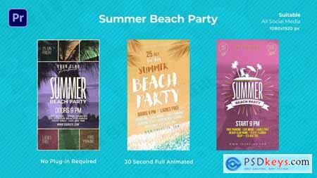 Summer Beach Party Instagram Reels 53320265 