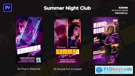 Summer Night Club Instagram Reels 53317877
