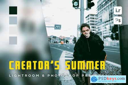 6 Creator's Summer Lightroom and Photoshop Presets