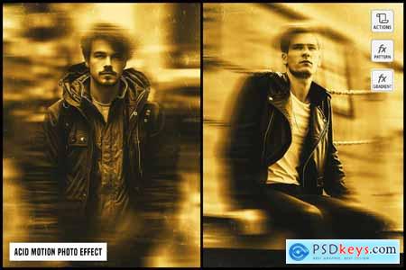 Acid Motion Photo Effect