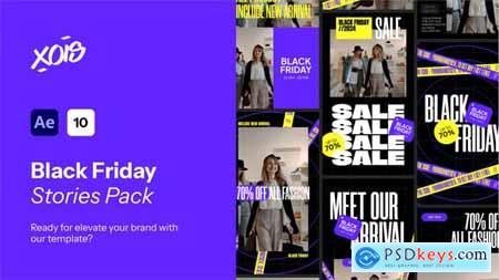 Black Friday Promo Stories Pack 53351893