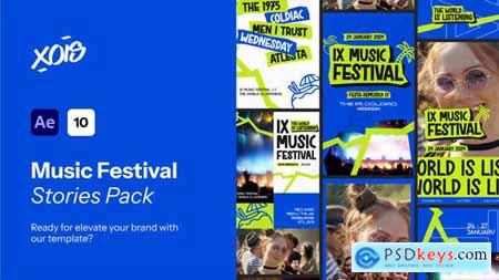 Music Event Stories Pack 53354004