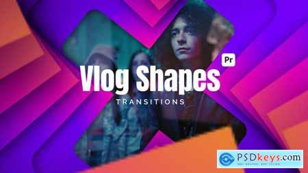 Vlog Shape Transitions for Premiere Pro 53351473