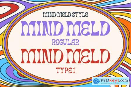 Mind Meld - Psychedelic Display Font